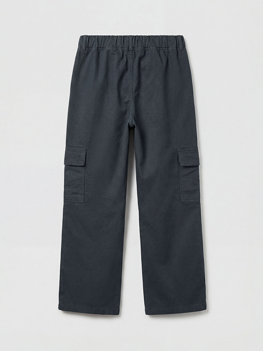 Girl GREY Cargo Trousers-1