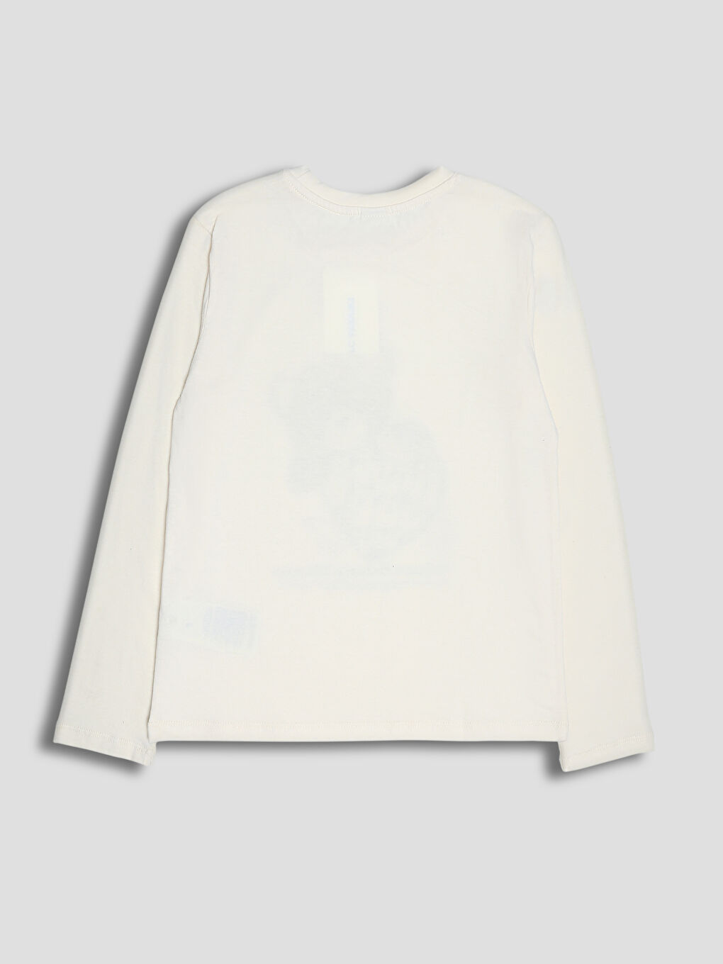 Crew Neck Printed Girls' T-Shirt-1