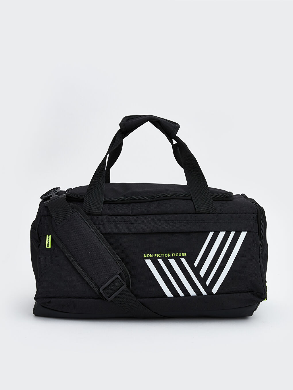 Siyah Omuz Askılı Erkek Spor Çantası