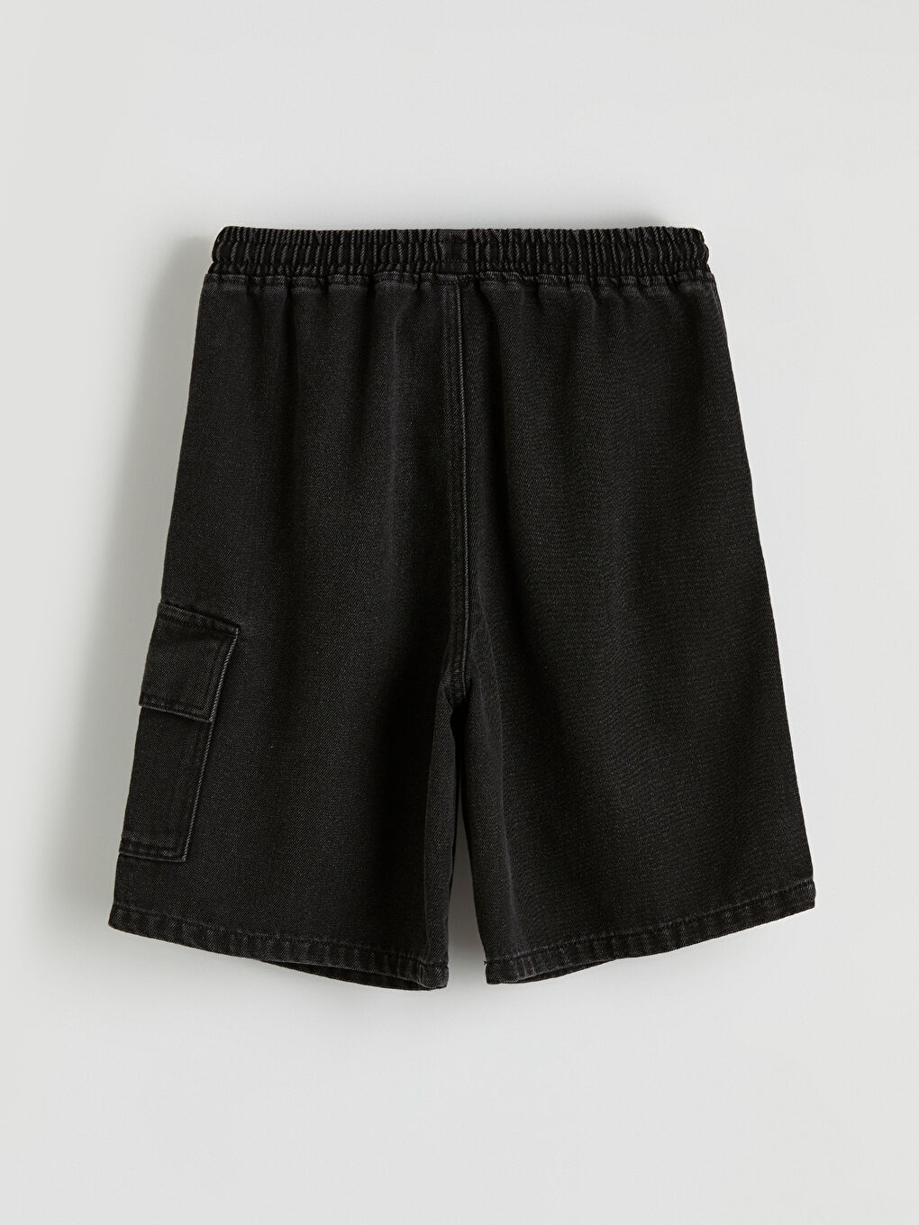 Boy ANTHRACITE Denim Shorts-2