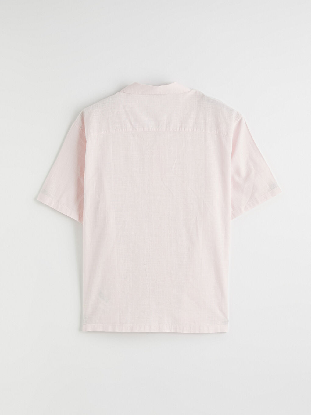 regular fit кестеленген зығыр қоспасы ерлер жейдесі-6