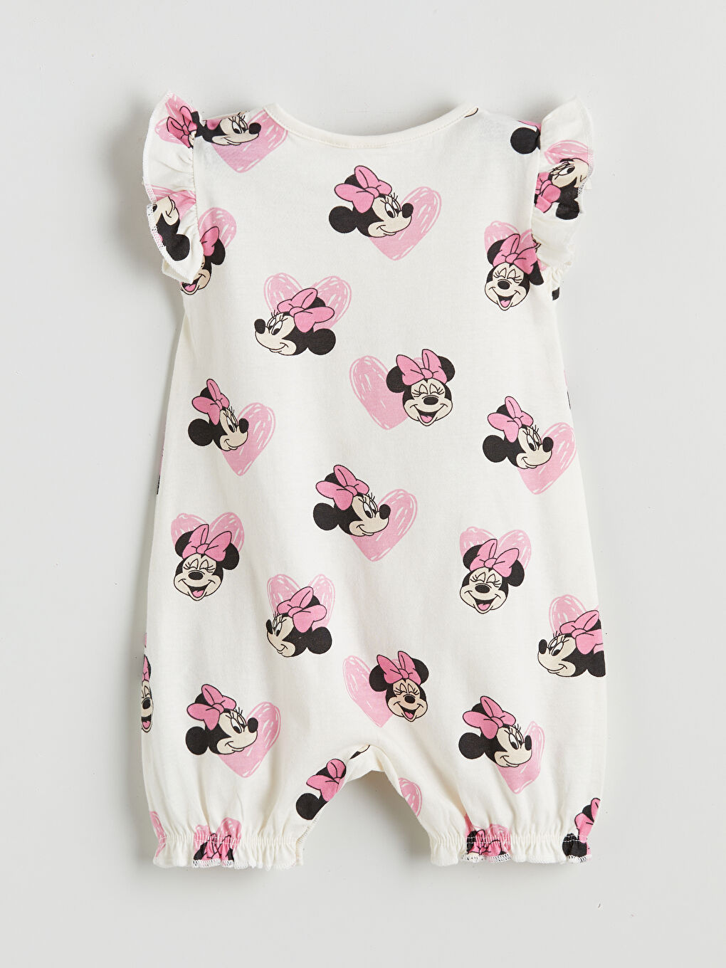 Dvodelni nabrani kombinezon za devojčice.-3