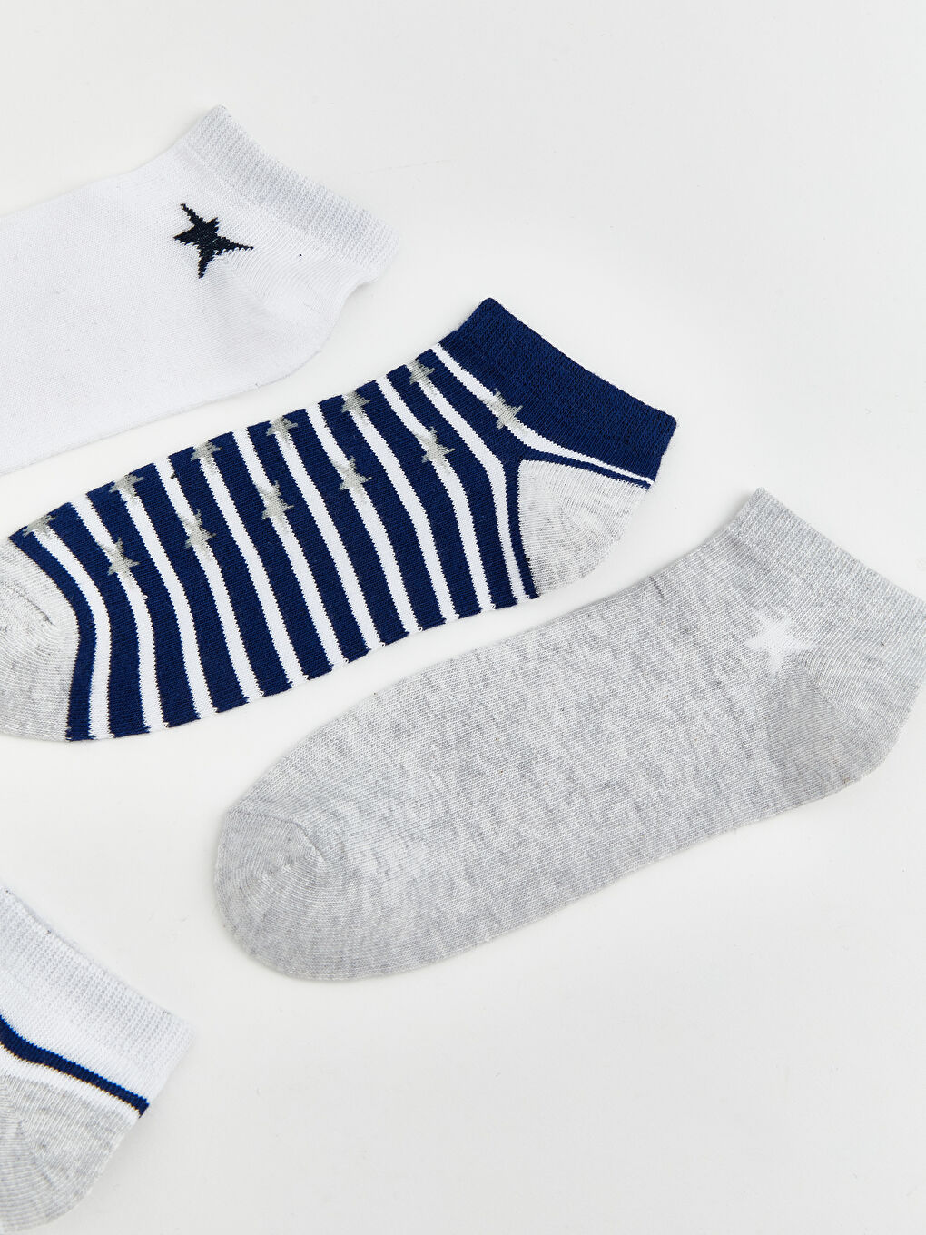 Мальчики Разноцветный Короткие носки-1