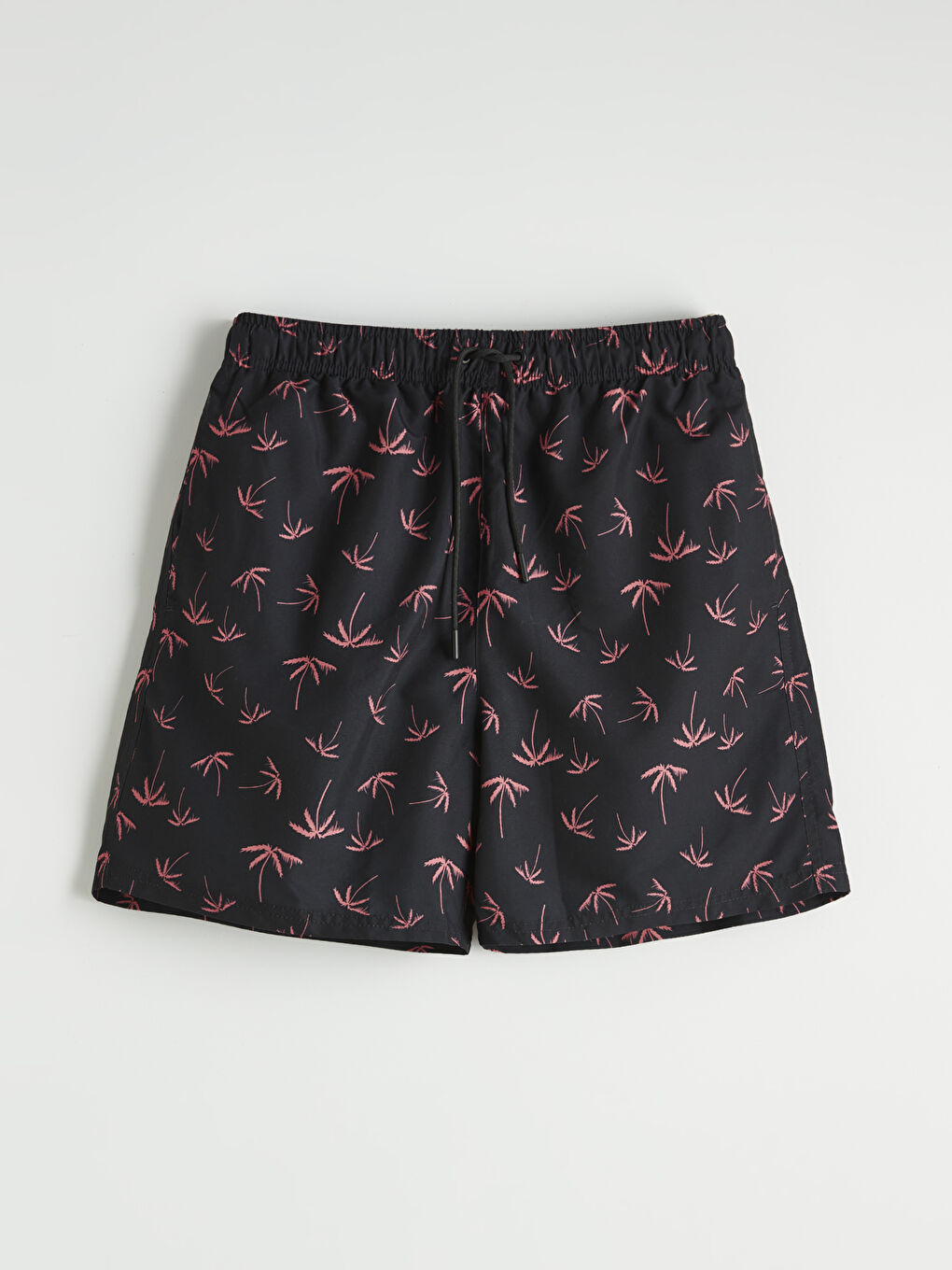 Short Printed Men's Swimming Shorts-4