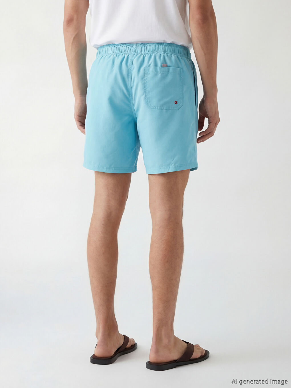 Short Men's Swimming Shorts-2