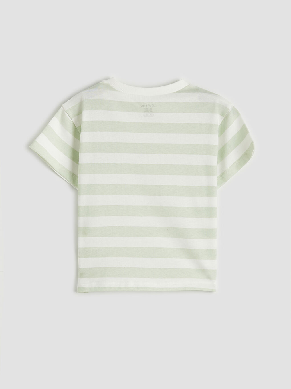 Ekru Bisiklet Yaka Baskılı Erkek Bebek Çıtçıtlı Body-1