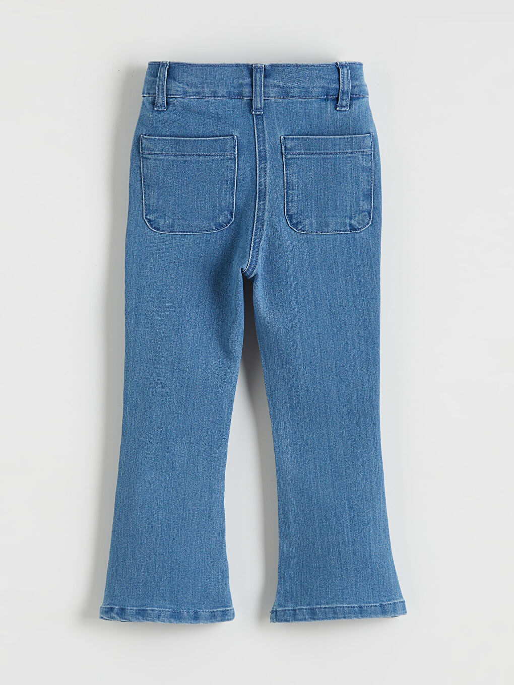 Adjustable Waist Girls' Jeans-1