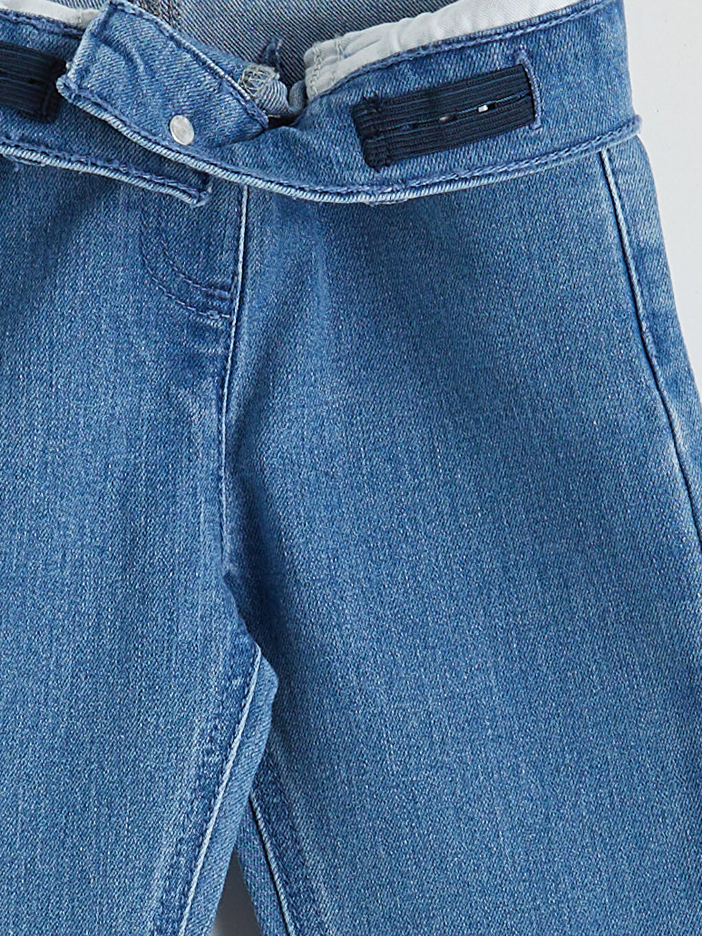Adjustable Waist Girls' Jeans-2