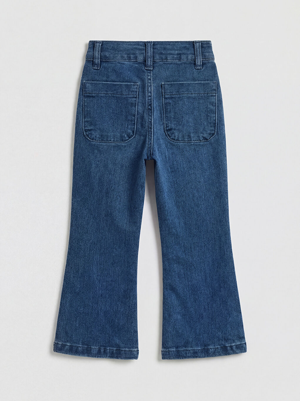 جينز خصر مرن للبنات-1