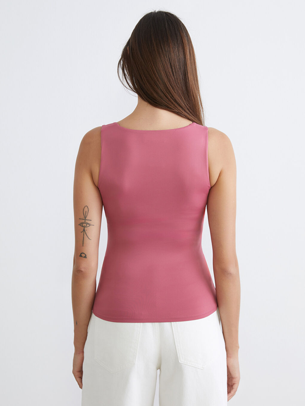 Женская майка с квадратным вырезом-3