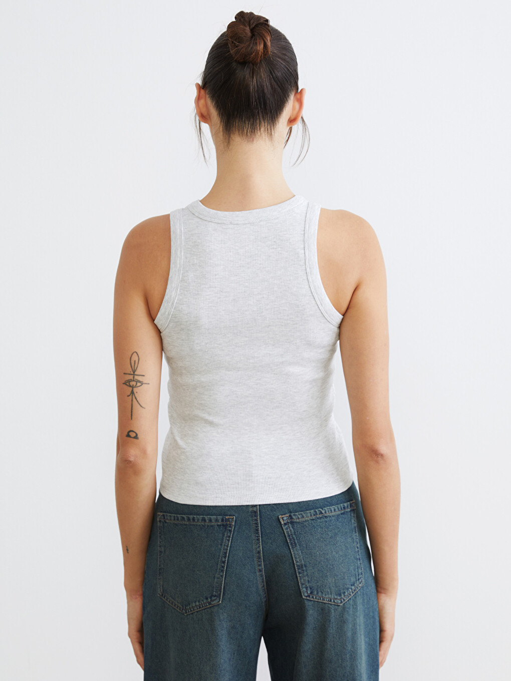 Débardeur À Col Rond Pour Femme-3