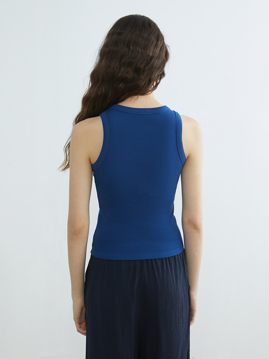 Débardeur À Col Rond Pour Femme-3