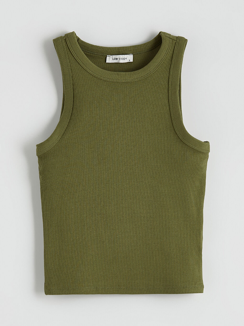 Женская майка с круглым вырезом-4