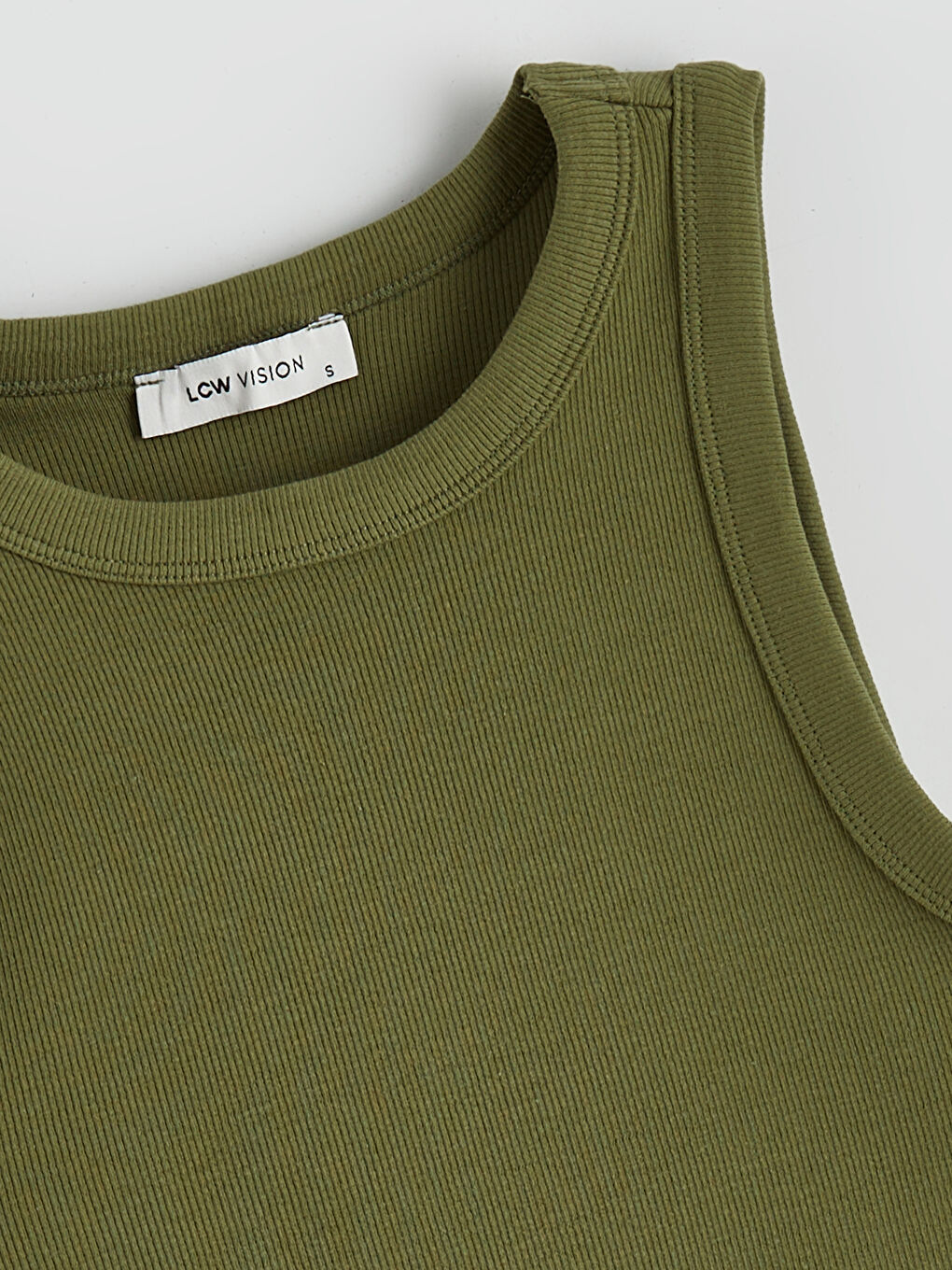 Женская майка с круглым вырезом-5