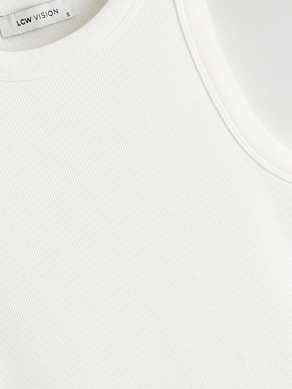 Žena EKRU Majica bez rukava-5