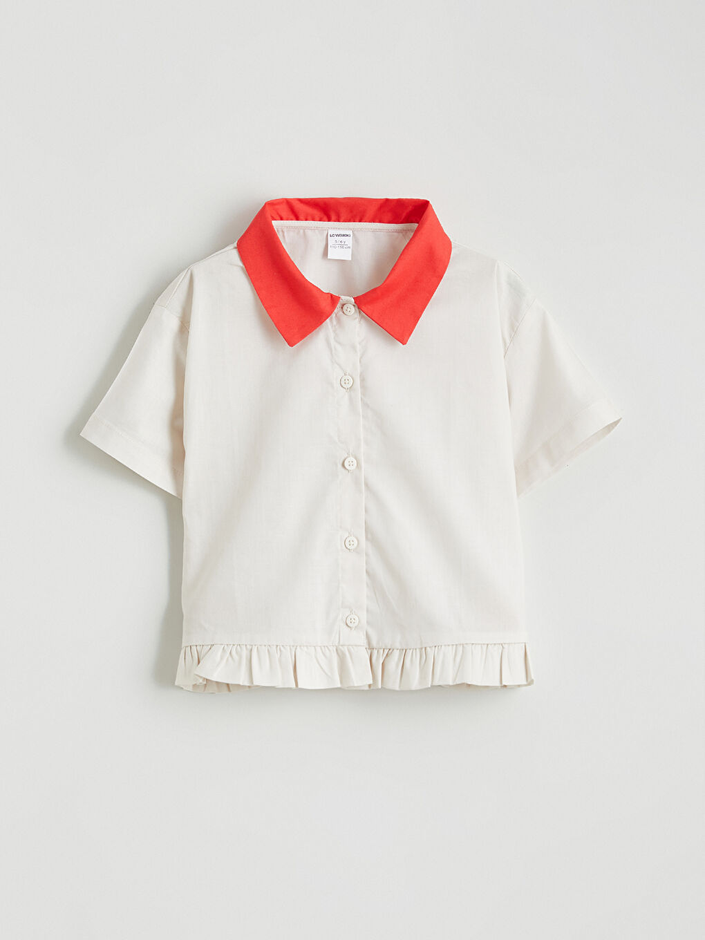 Back Printed Girls' Shirt-1