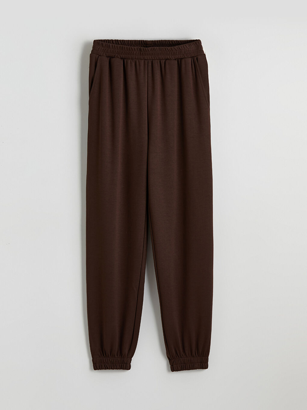 Женские мягкие джоггеры с эластичным поясом-4
