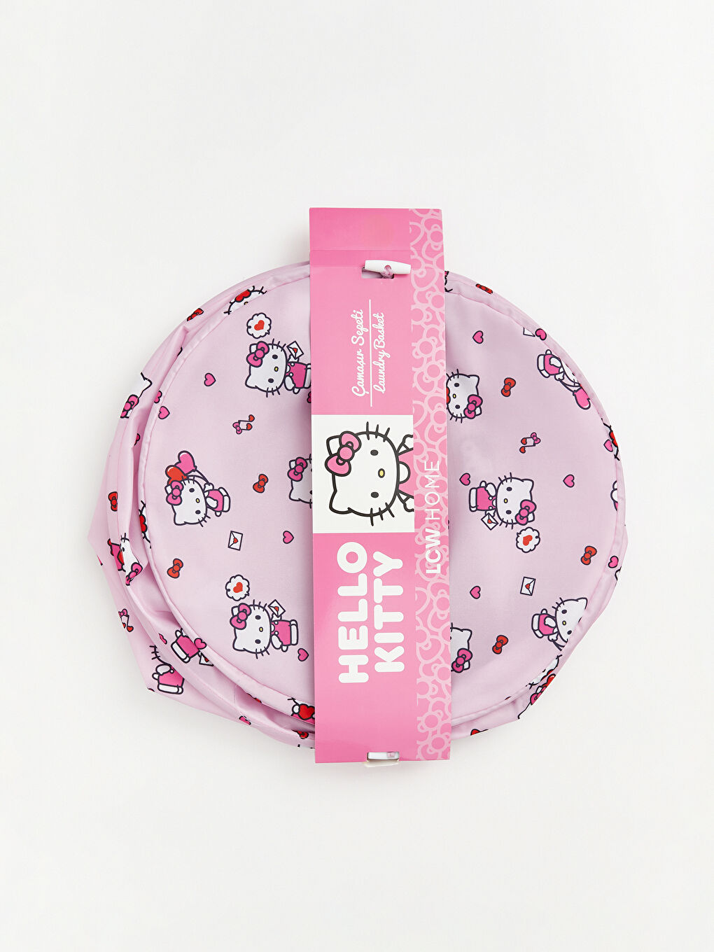 Karışık Hello Kitty Baskılı Çamaşır Sepeti-1