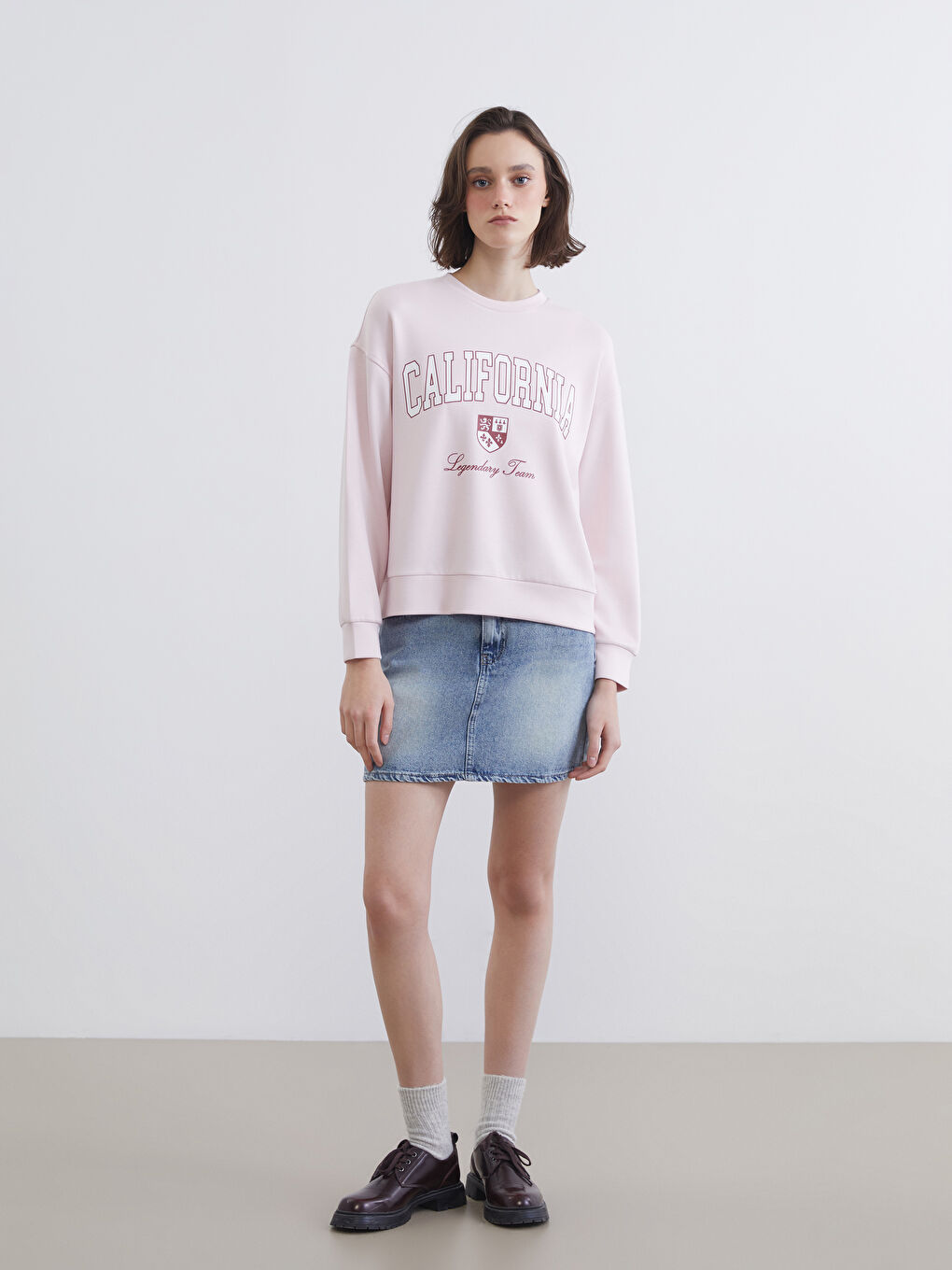 سویتشێرت په‌مه‌یی ژن-1