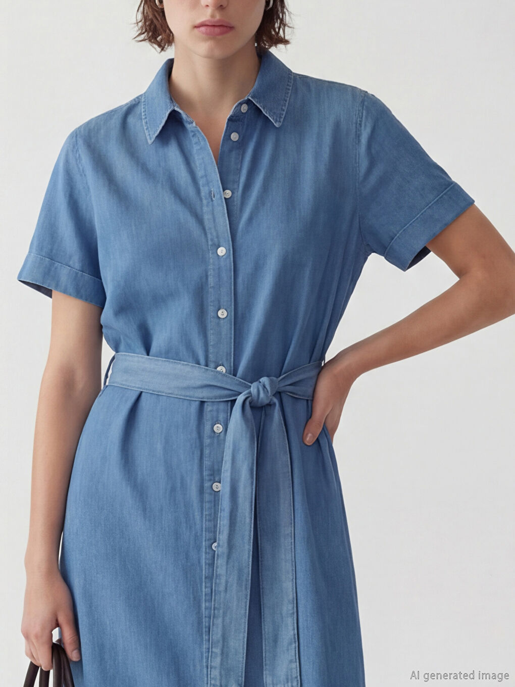 Žena INDIGO Traper haljina-2