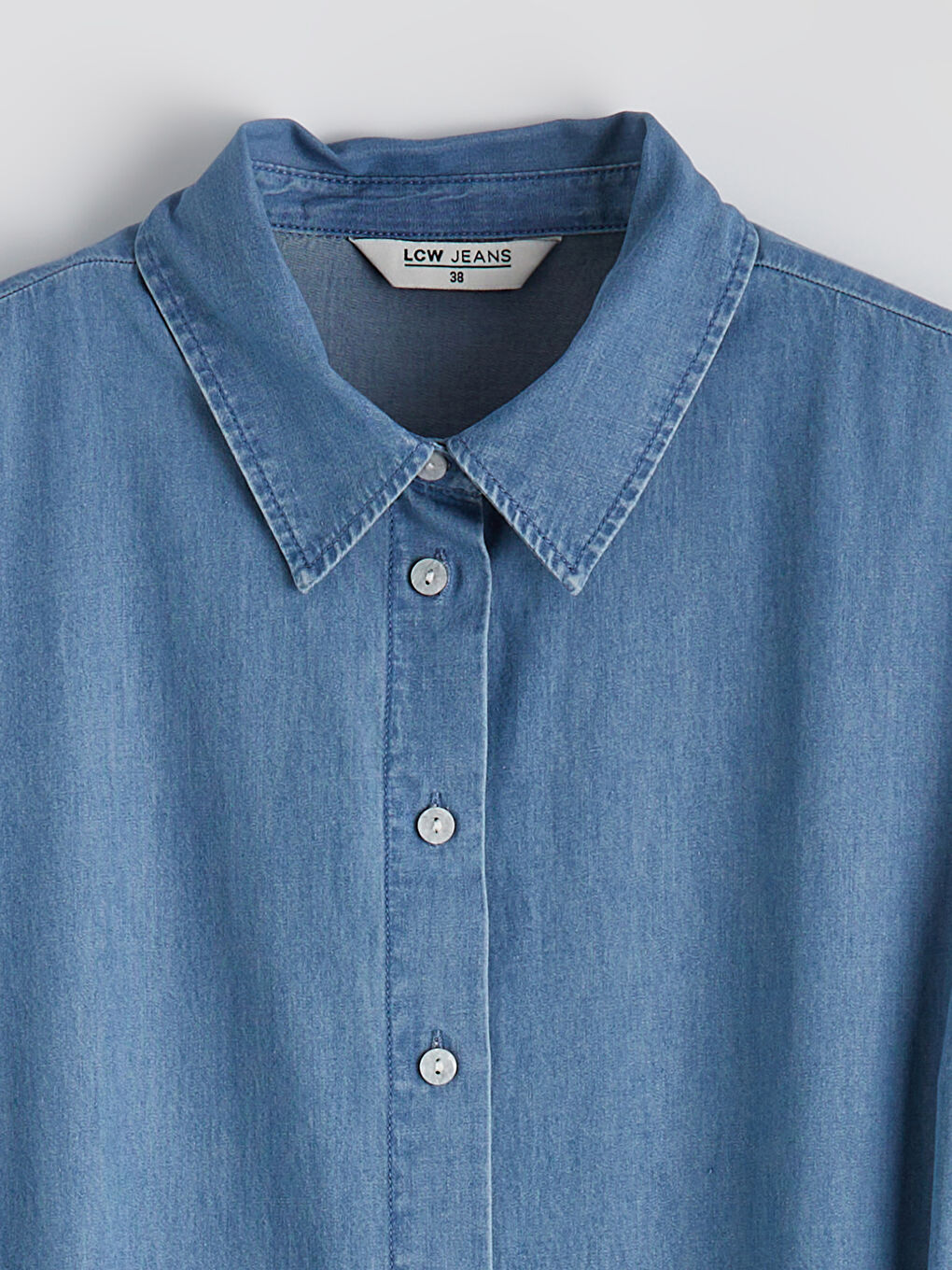 Žena INDIGO Traper haljina-4