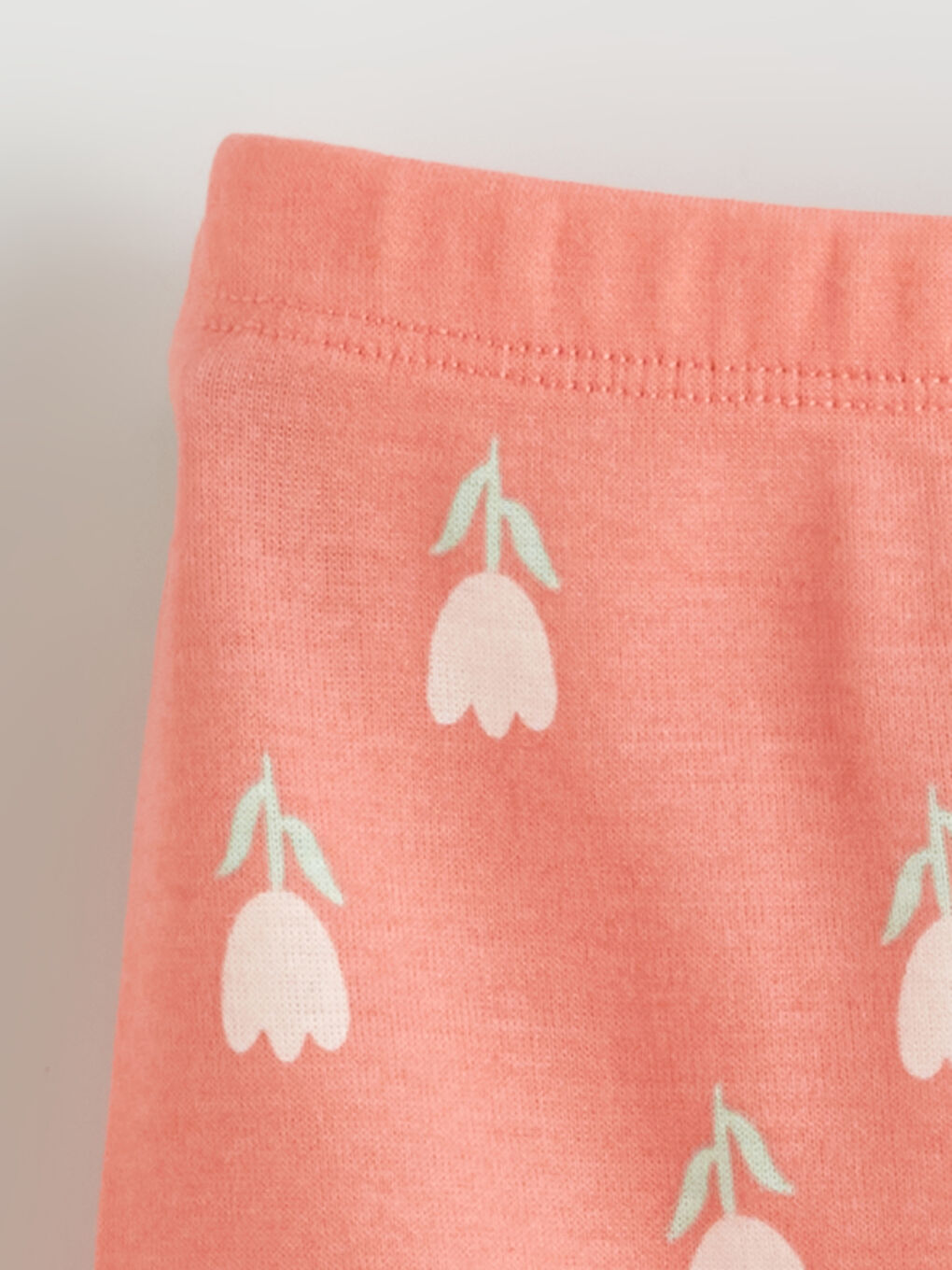 Блузка и леггинсы из джерси для малышек девочек-5