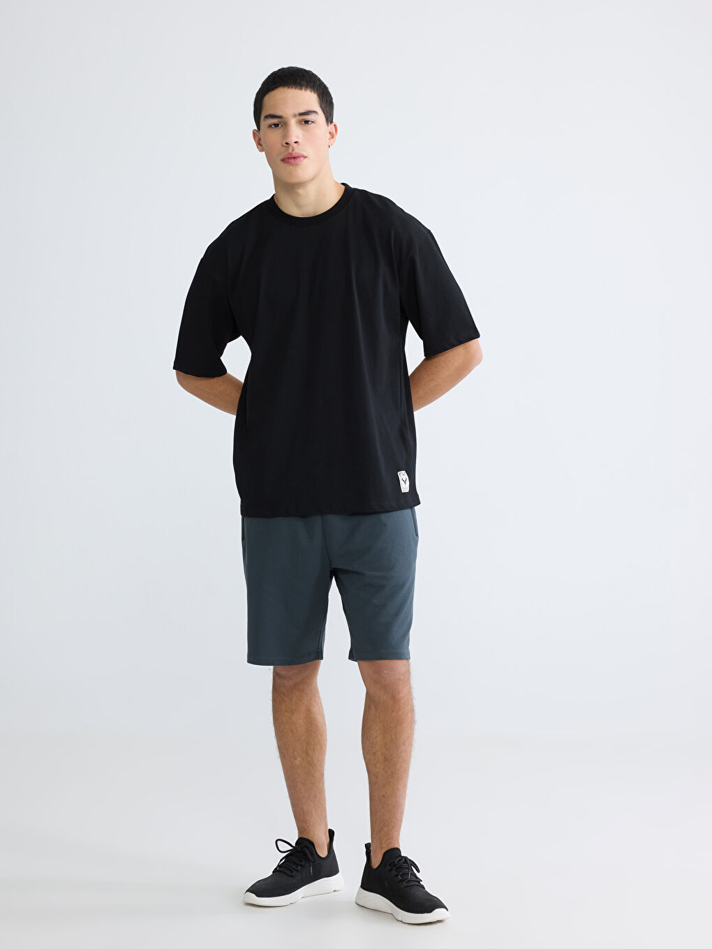 Slim Fit Erkek Spor Şort