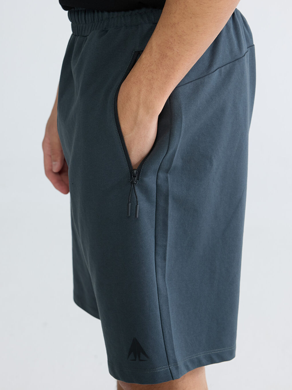 Slim Fit Erkek Spor Şort-2