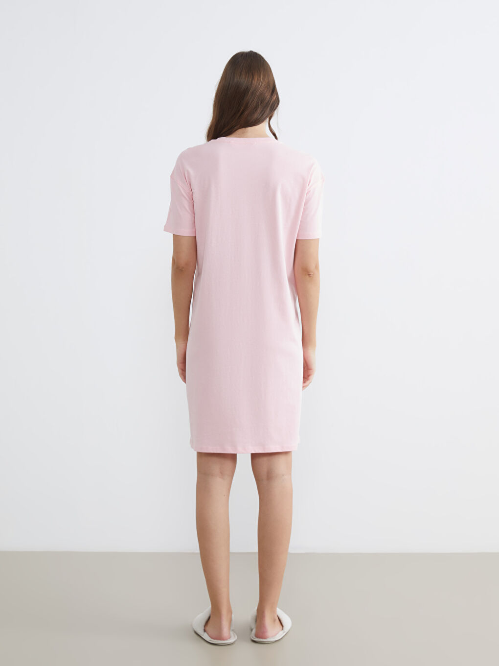 Woman PINK Nightdress-3