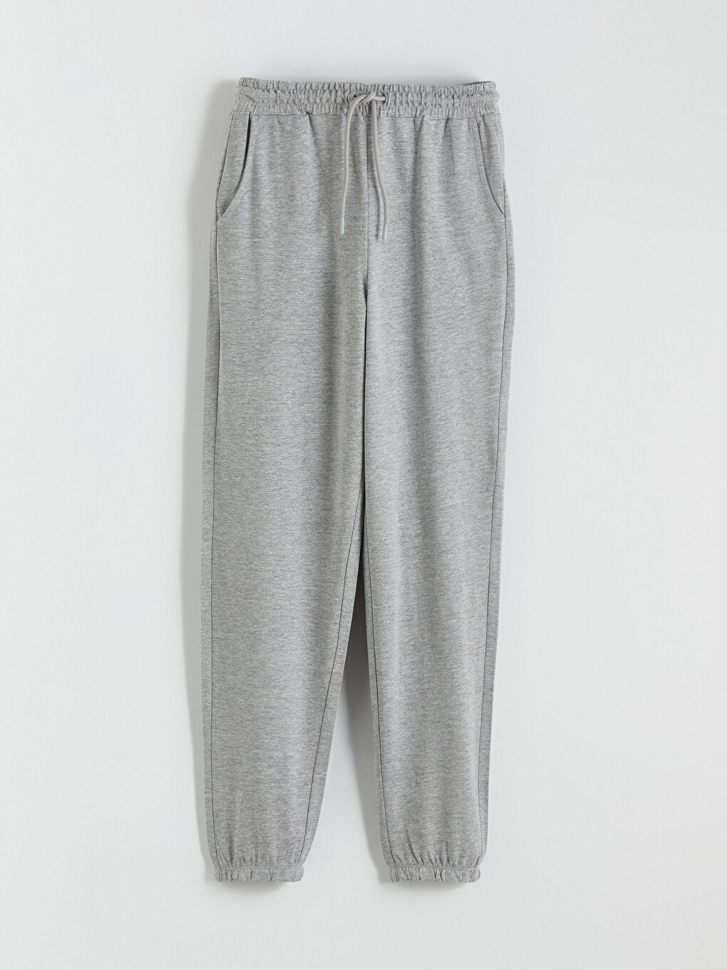 بنطال رياضي رياضي رمادي امرأة-4