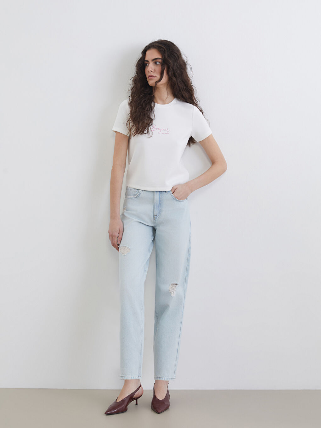 Женщины Индиго Джинсы