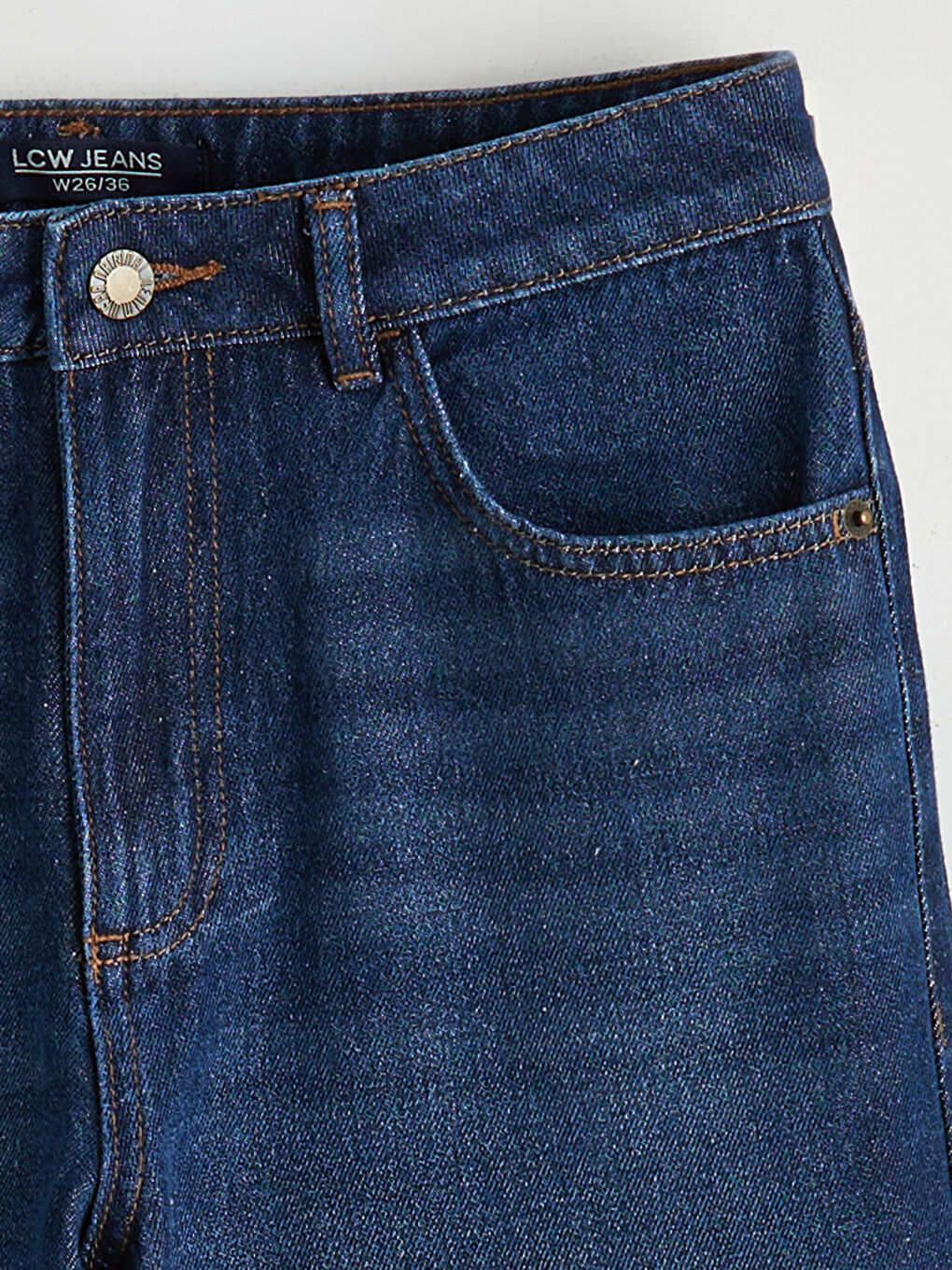 Женские джинсы широкого кроя-5