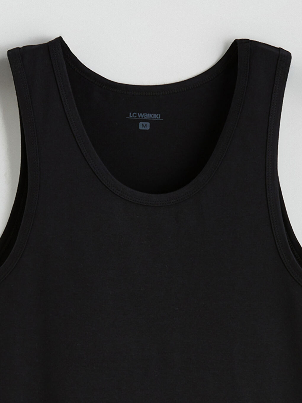 Gri U Yaka Erkek Atlet 3'lü-7