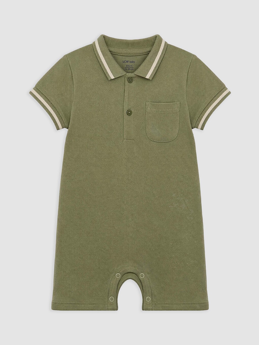 Baby Boy Green Jumpsuit