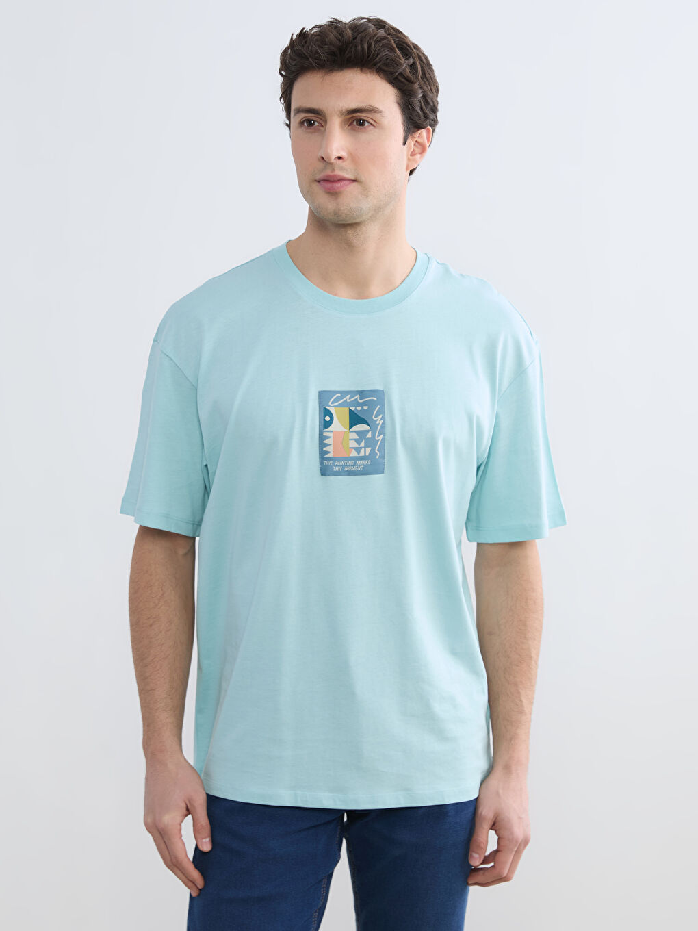 Man TURQUOISE T-Shirt