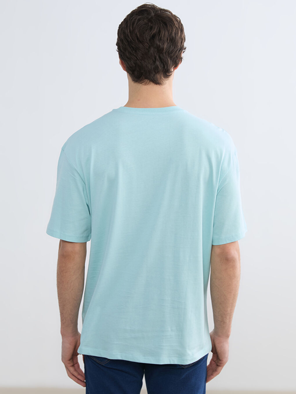 Man TURQUOISE T-Shirt-3