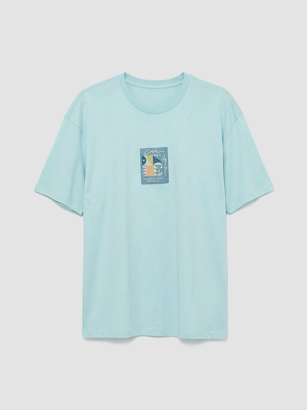 Man TURQUOISE T-Shirt-4