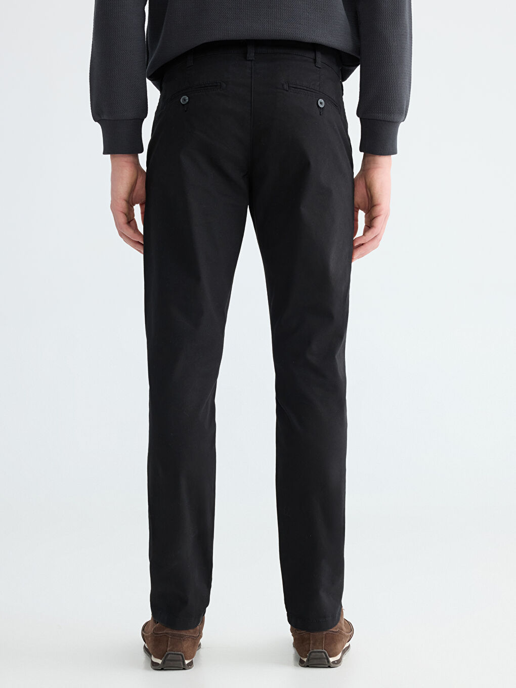 Екстра Слим Мъжки Чино Панталони-3