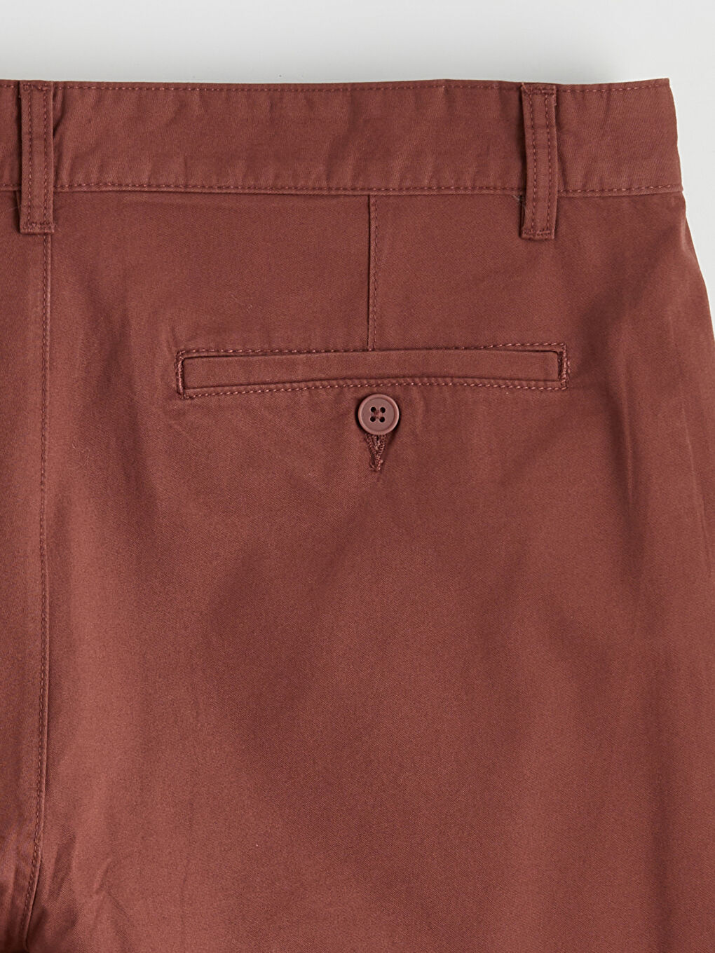 Kahverengi Standart Kalıp Erkek Şort-6