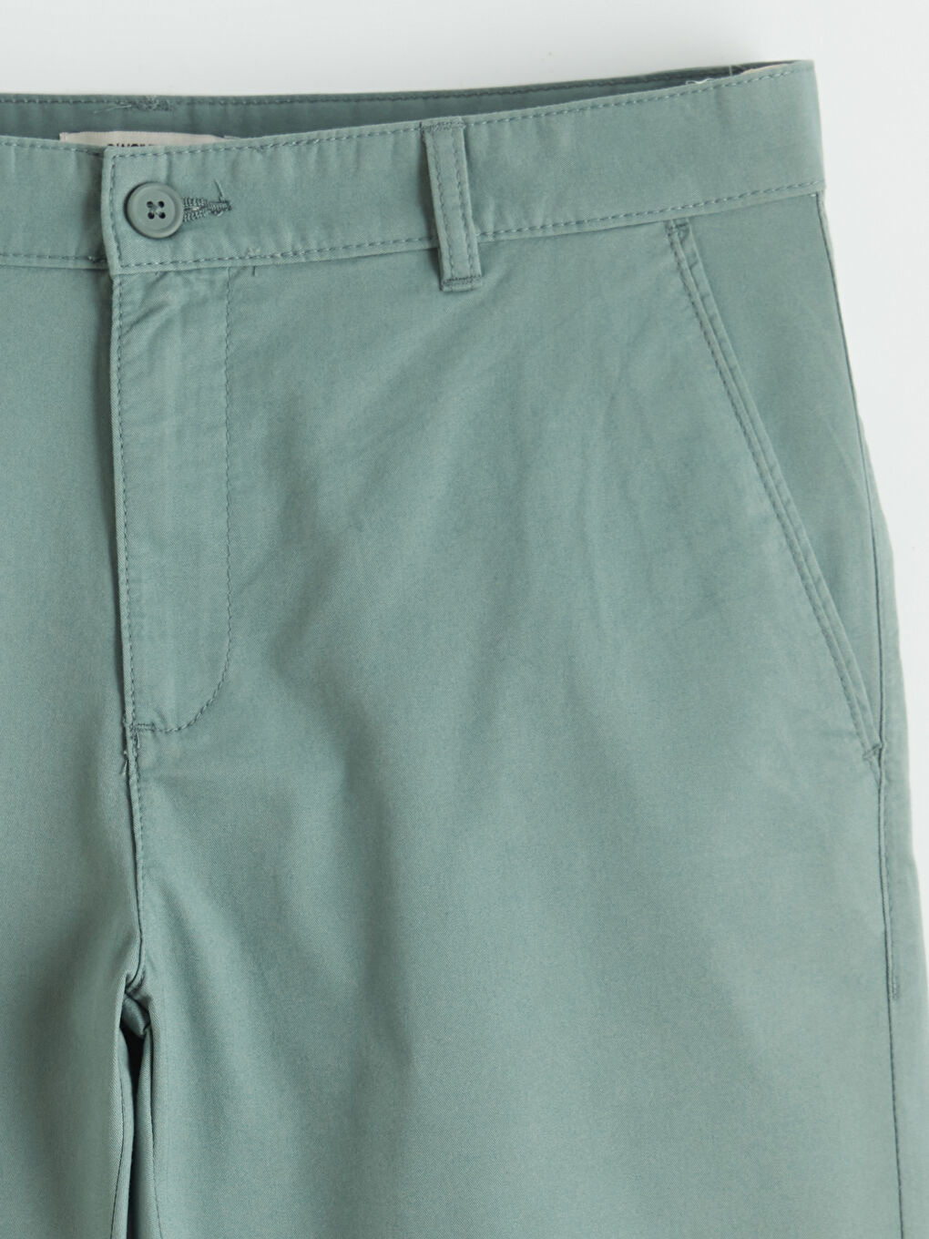 Yeşil Standart Kalıp Erkek Şort-5