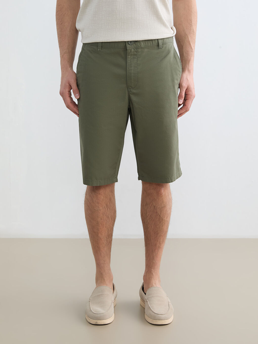 Regular Fit Men's Shorts-1
