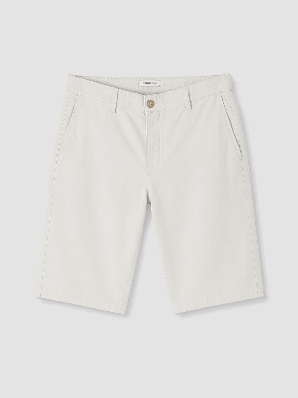 Bej Regular Fit Erkek Şort
