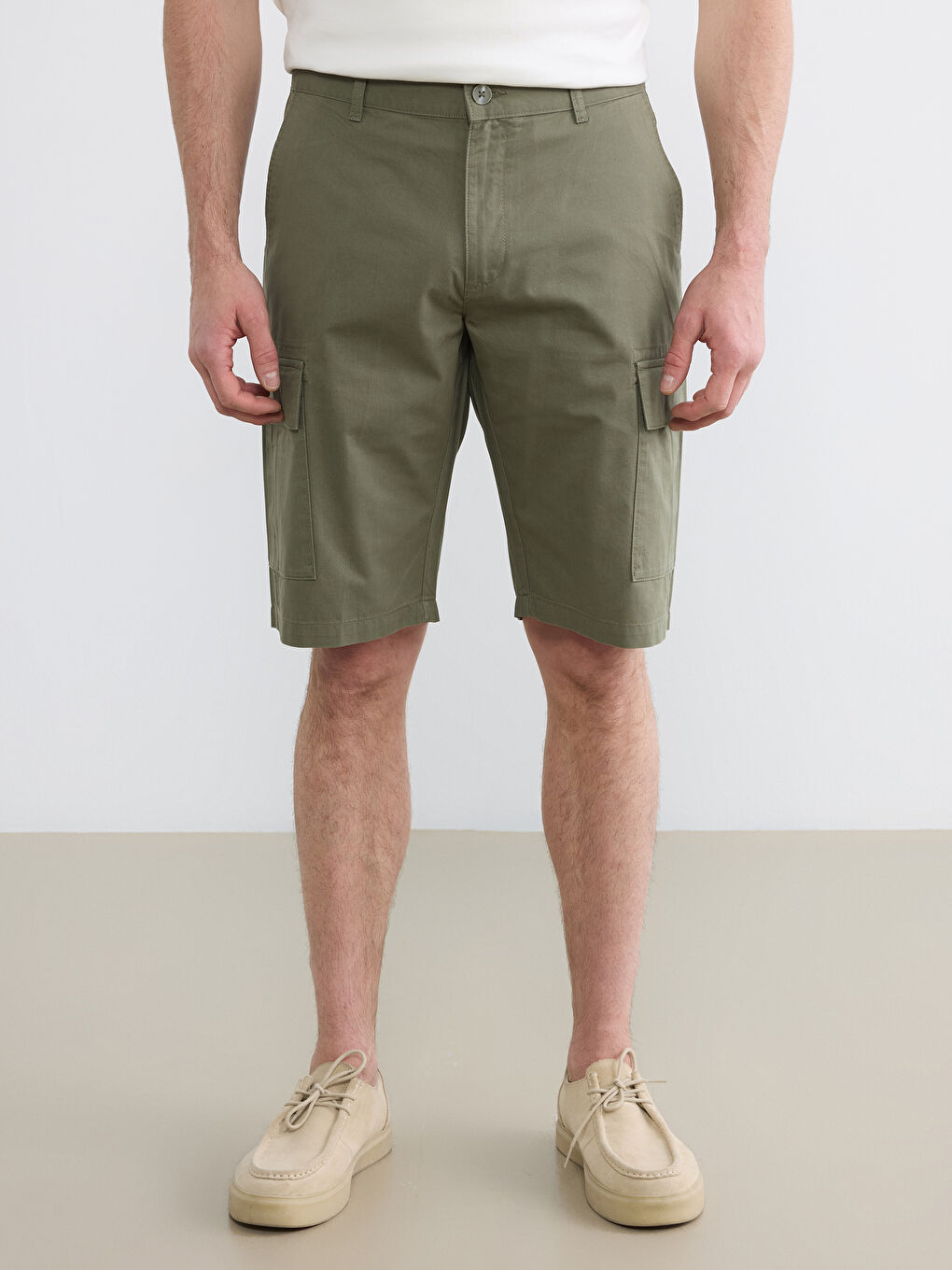 Muški cargo šorts širokog kroja-1