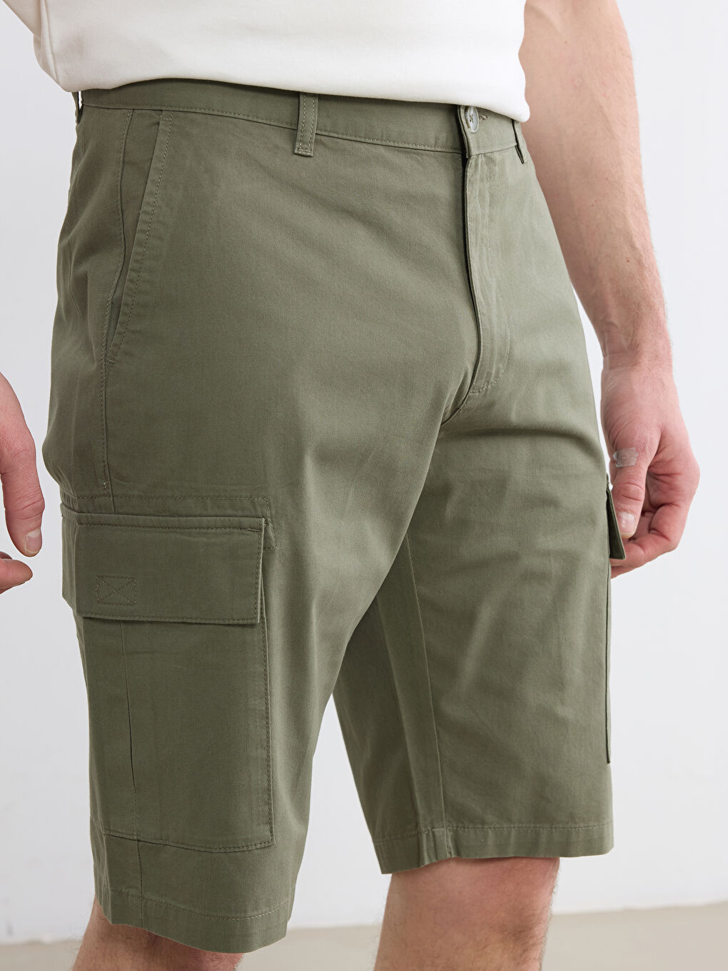Muški cargo šorts širokog kroja-2