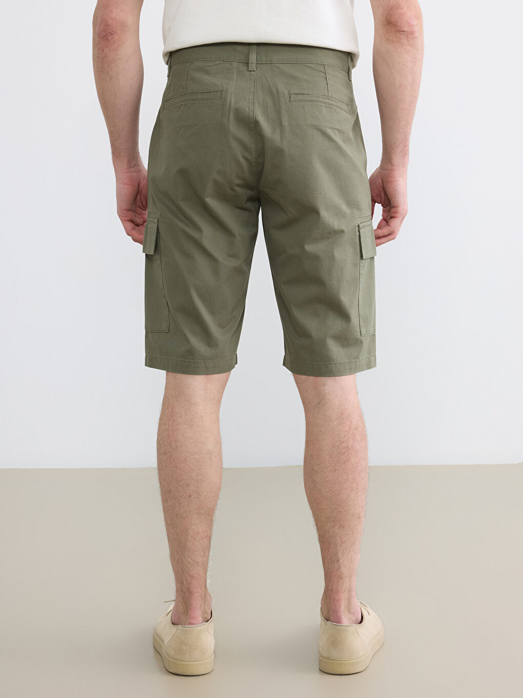 Muški cargo šorts širokog kroja-3