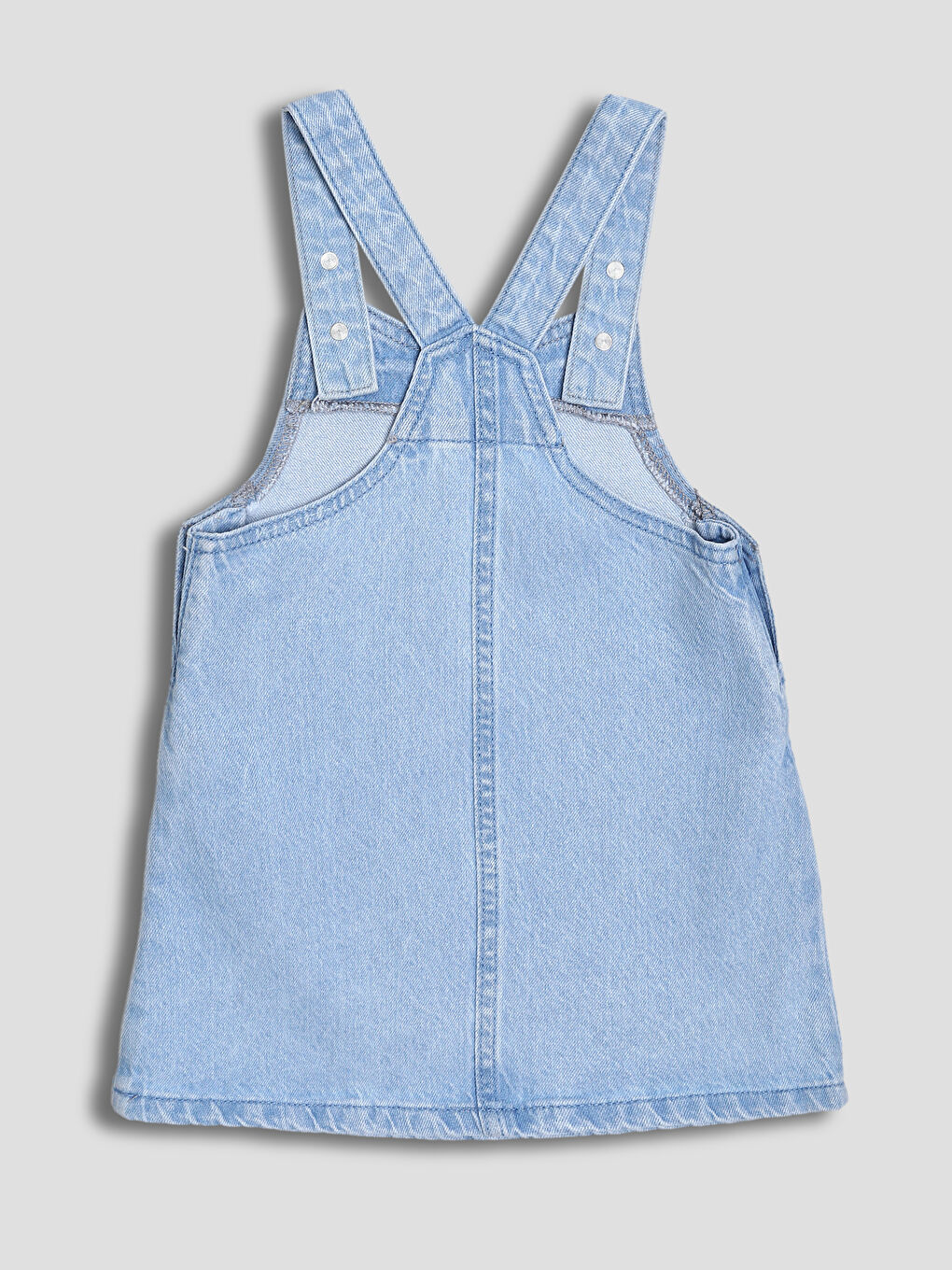 Girl BLUE Dungarees-1