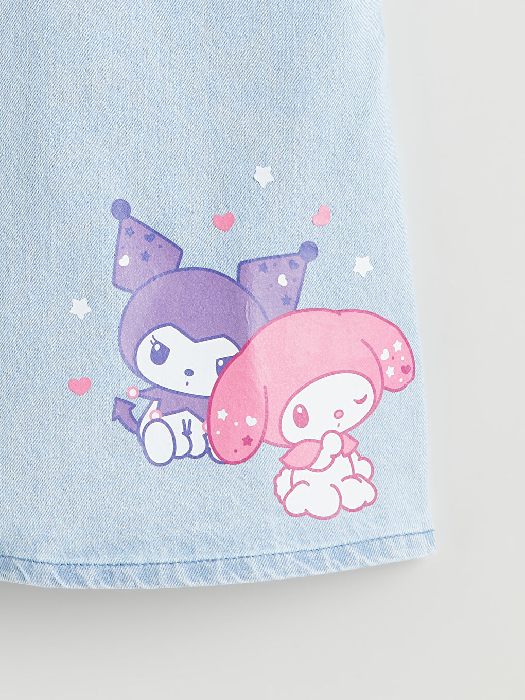 Kuromi Printed Girls' Jumper Dress-2