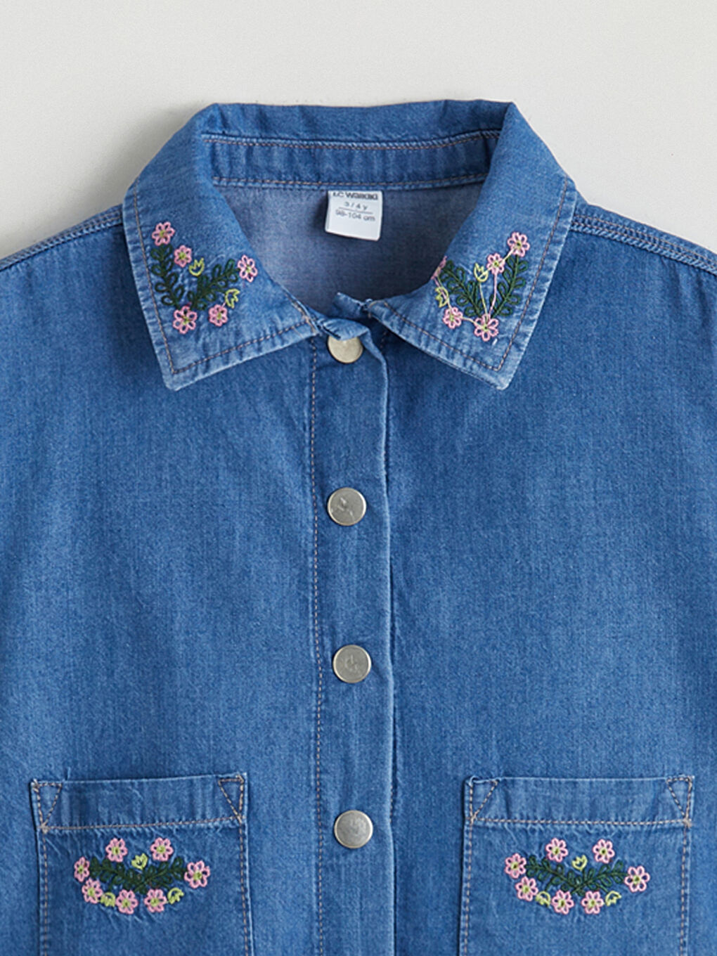 Girl INDIGO Denim Jacket-1