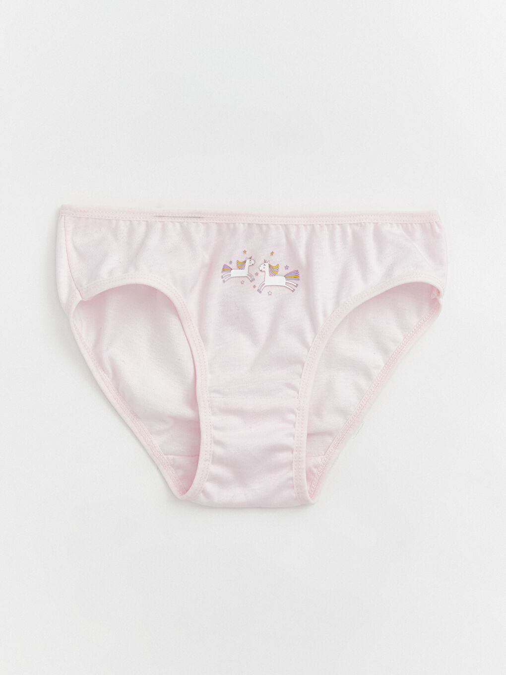 Pembe Baskılı Kız Çocuk Külot