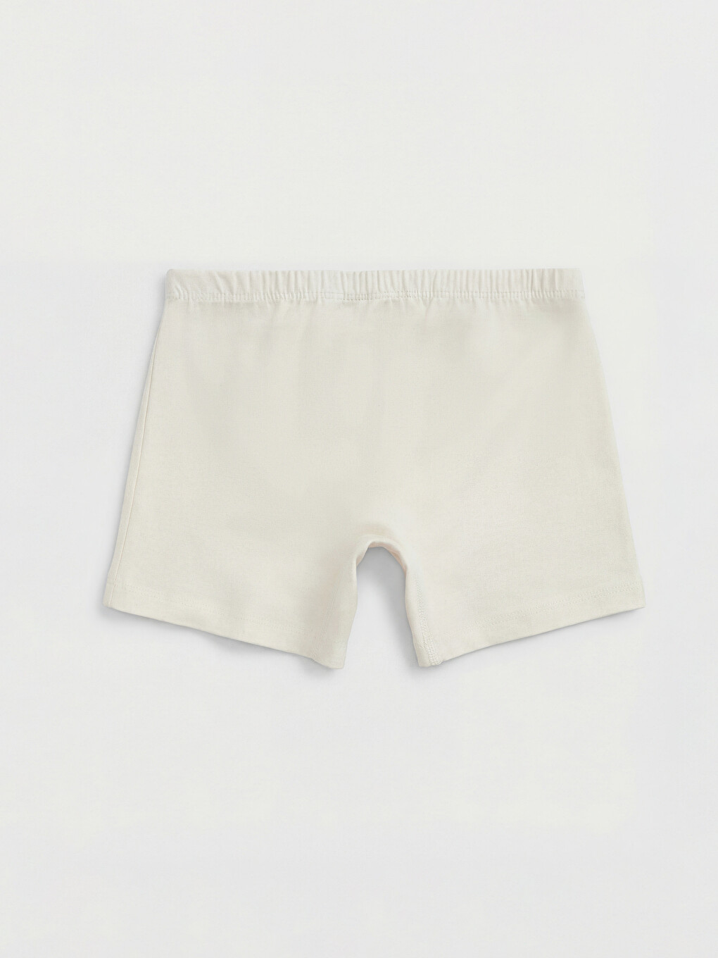 Ekru Baskılı Kız Çocuk Boxer-1